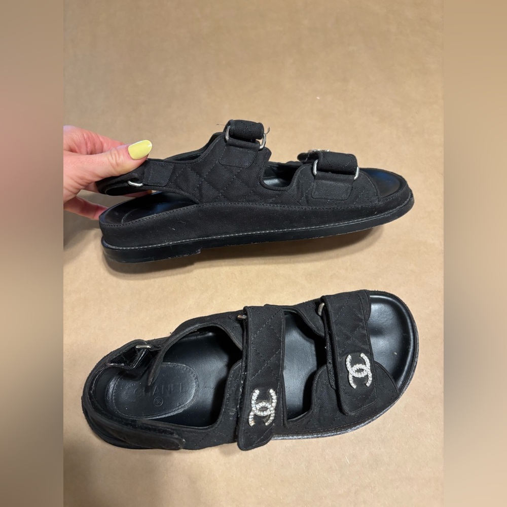 CHANEL‎ DAD SANDEL- 38 - Picture 5 of 8